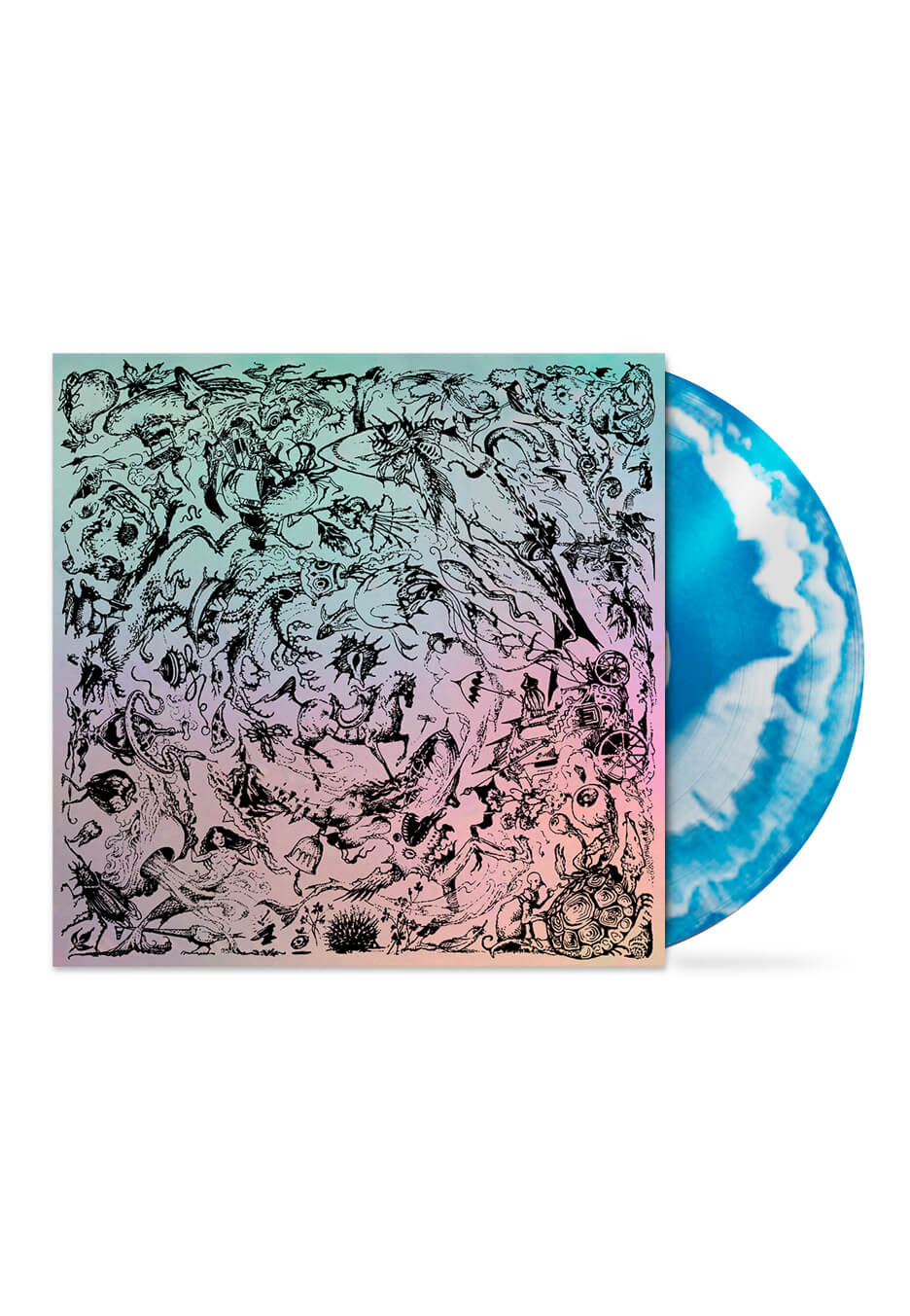 Circa Survive - The Amulet White/Transparent Blue - Colored LP | Neutral-Image