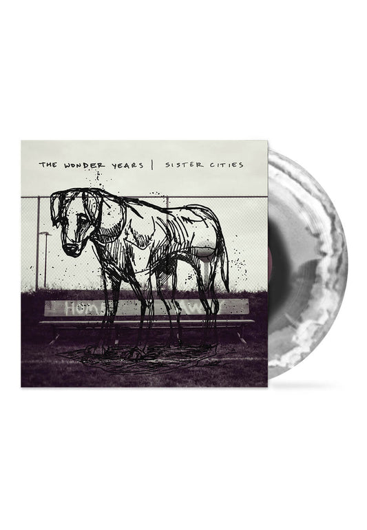 The Wonder Years - Sister Cities Black Gray Swirl - Colored LP | Neutral-Image