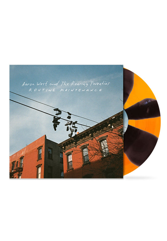 Aaron West And The Roaring Twenties - Routine Maintenance Black Orange Cornetto - Colored LP | Neutral-Image