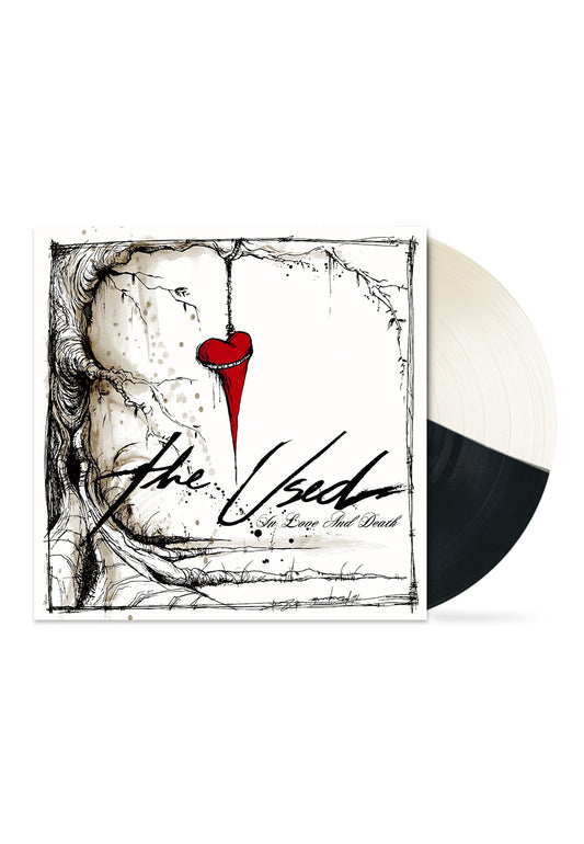 The Used - In Love And Death Half Clear/Black - Colored LP | Neutral-Image