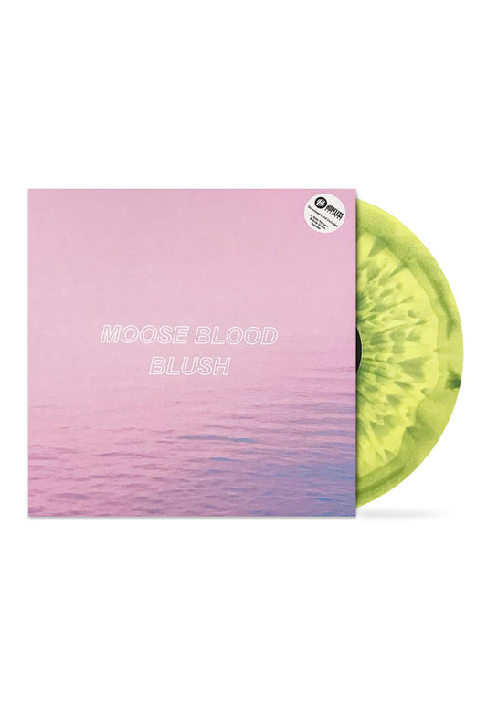 Moose Blood - Blush Yellow/Green - Splattered LP | Neutral-Image