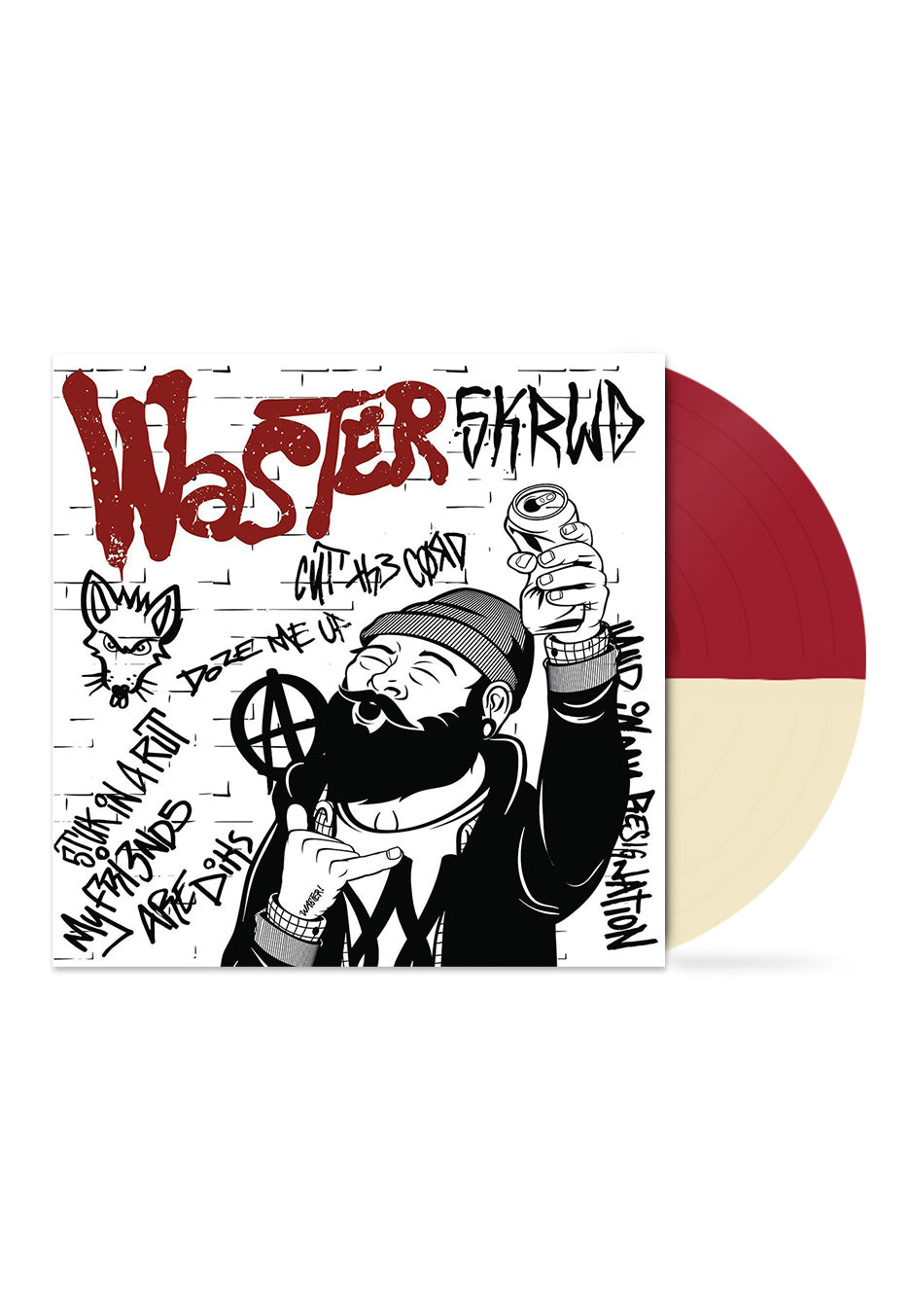 WSTR - SKRWD Red/Bone - Colored LP | Neutral-Image