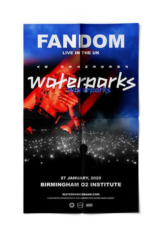 Waterparks - Fandom Live In The UK - Poster | Neutral-Image