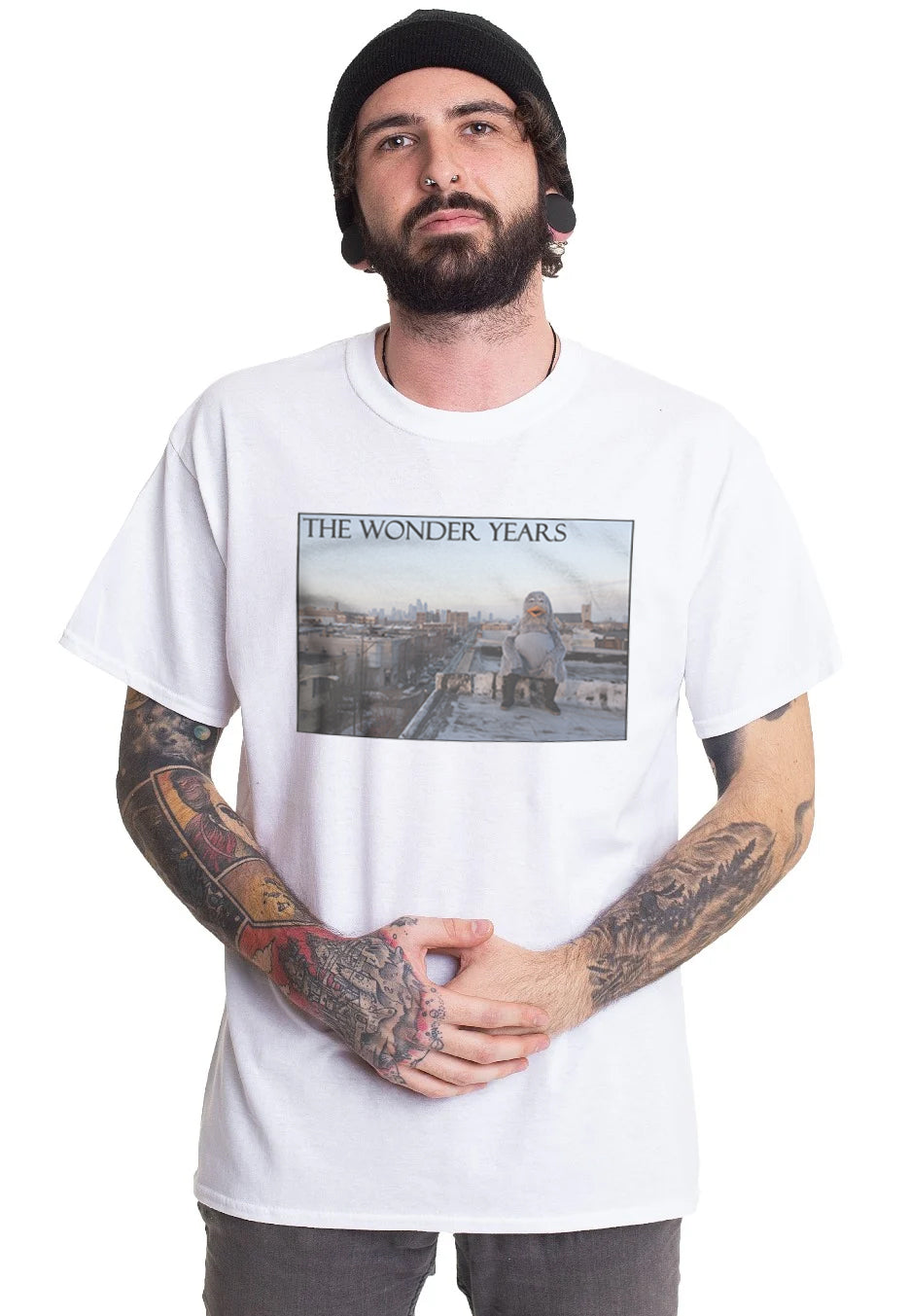 The Wonder Years - Rooftop White - T-Shirt