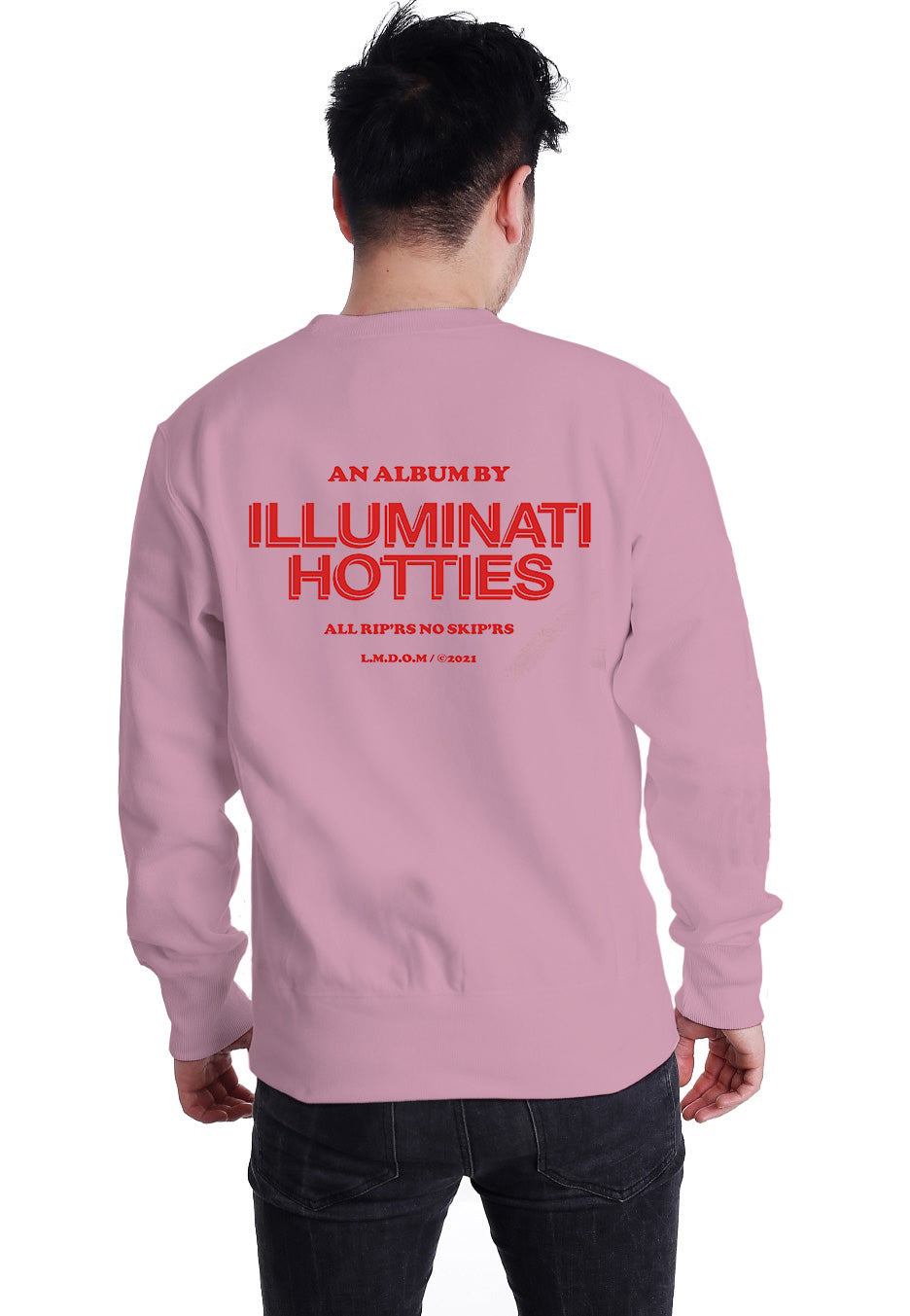 Illuminati Hotties - Let Me Do One More Light Pink - Sweater