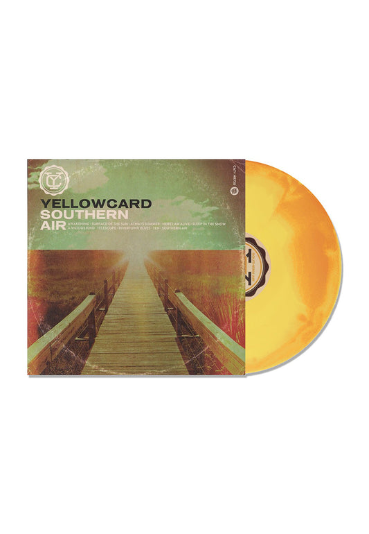 Yellowcard - Southern Air Yellow & Orange Swirl - Colored Vinyl | Neutral-Image