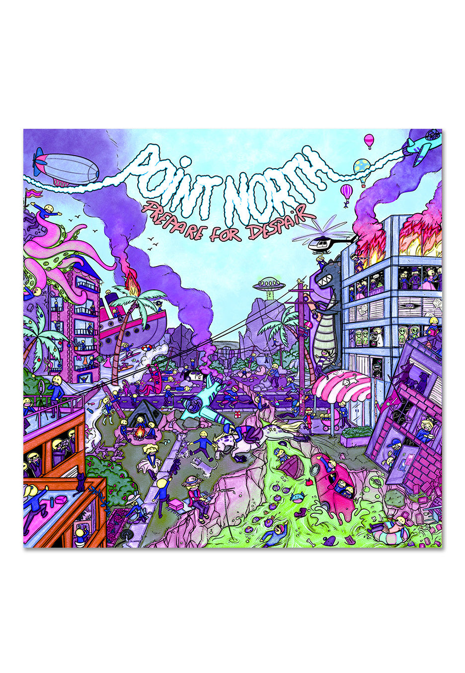 Point North - Prepare For Despair Pink & Purple Swirl - Colored Vinyl | Neutral-Image