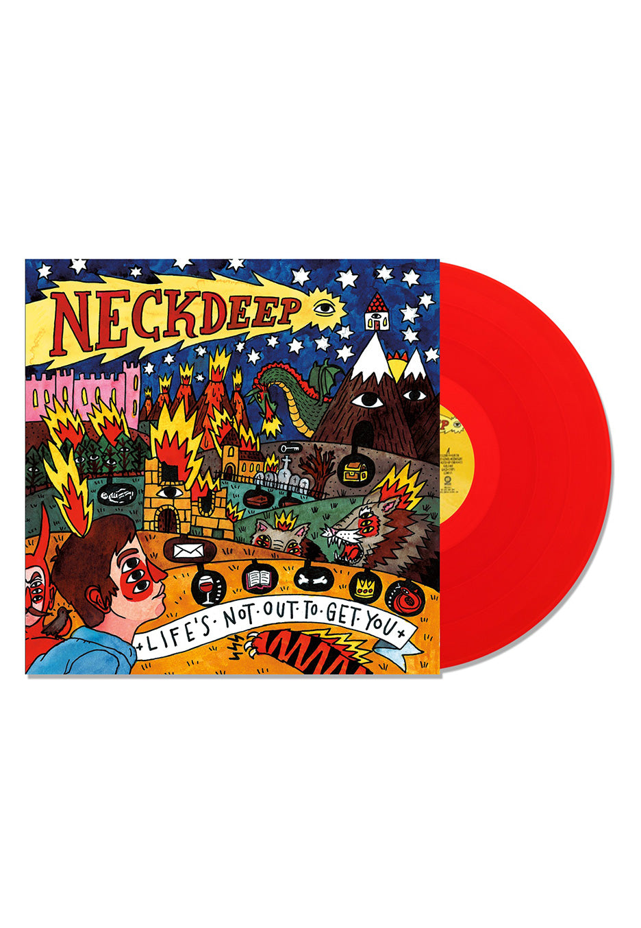 Neck Deep - Life's Not Out To Get You Red - Colored Vinyl | Neutral-Image