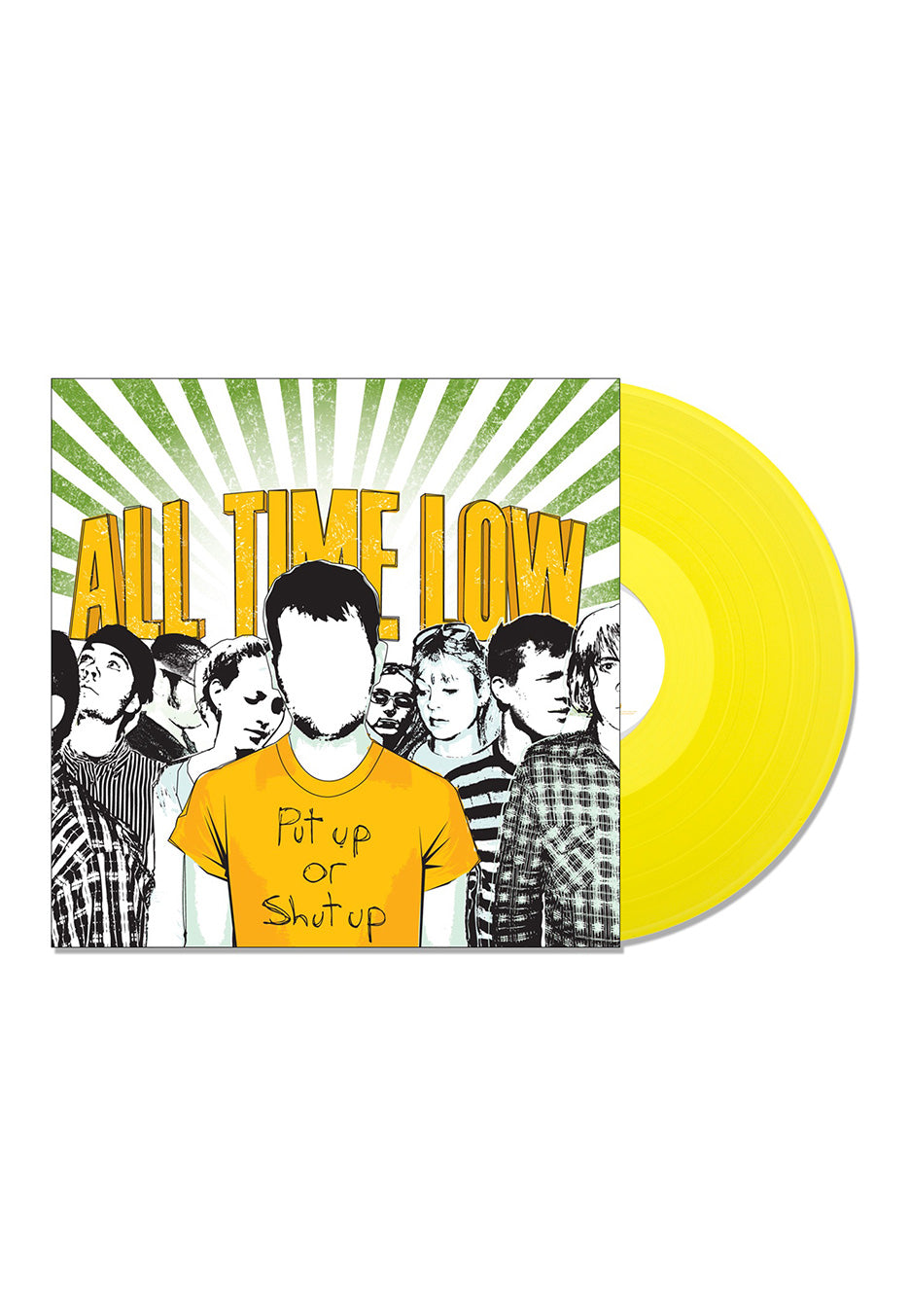 All Time Low - Put Up or Shut Up Yellow - Colored Vinyl | Neutral-Image