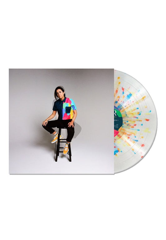 illuminati hotties - POWER Clear w/Yellow, Red & Blue - Splattered Vinyl | Neutral-Image