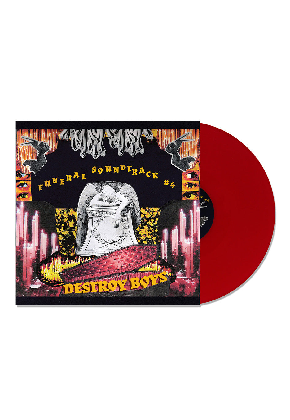 Destroy Boys - Funeral Soundtrack #4 - Opaque Red - Colored Vinyl