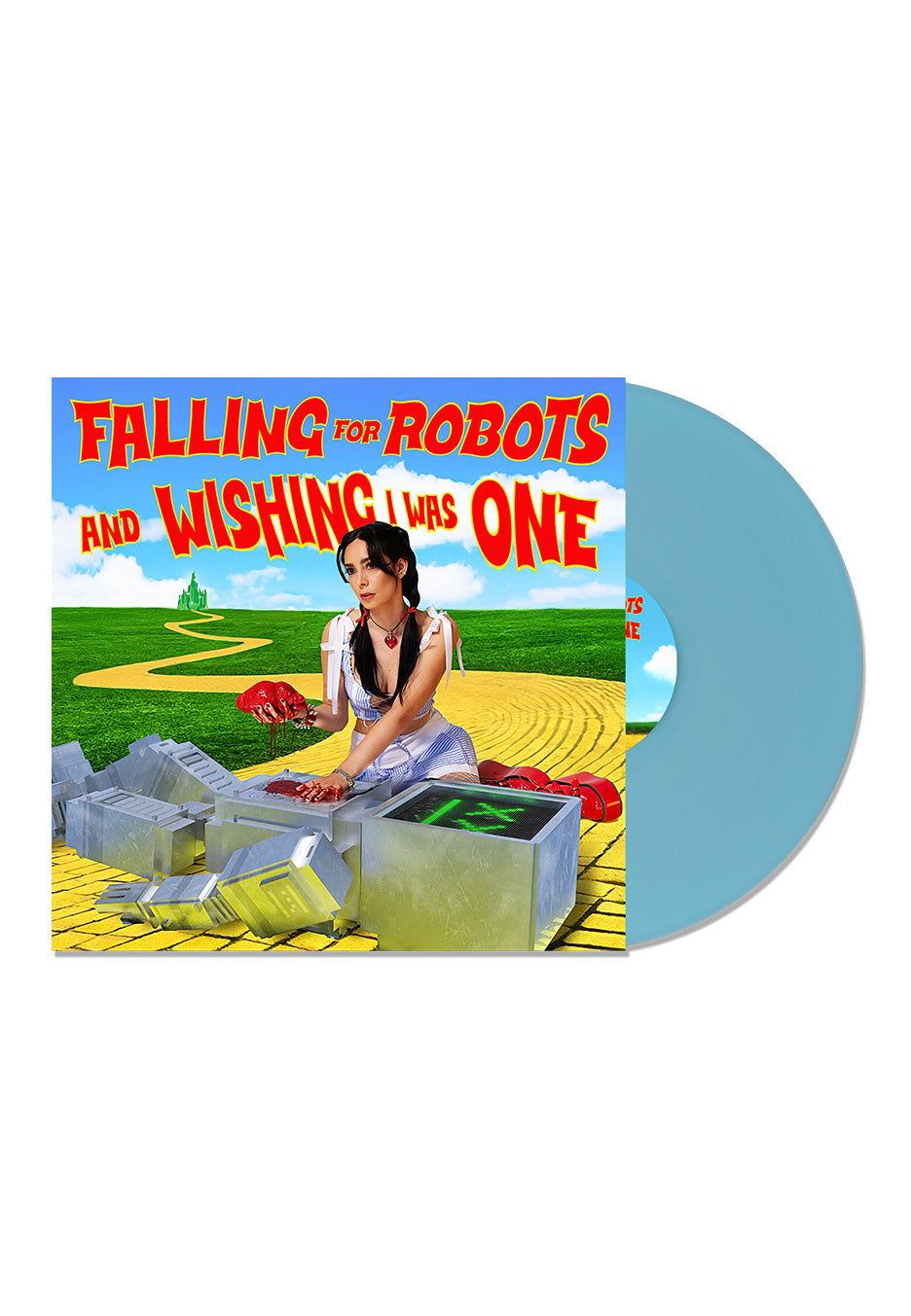 LØLØ - falling for robots & whishing i was one Sky Blue - Colored Vinyl | Neutral-Image