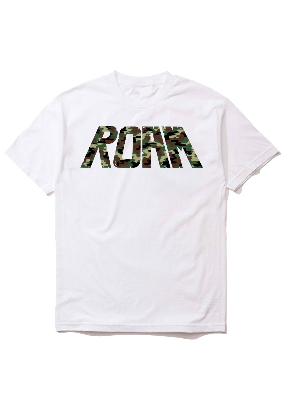 ROAM - Camo Logo White - T-Shirt | Men-Image