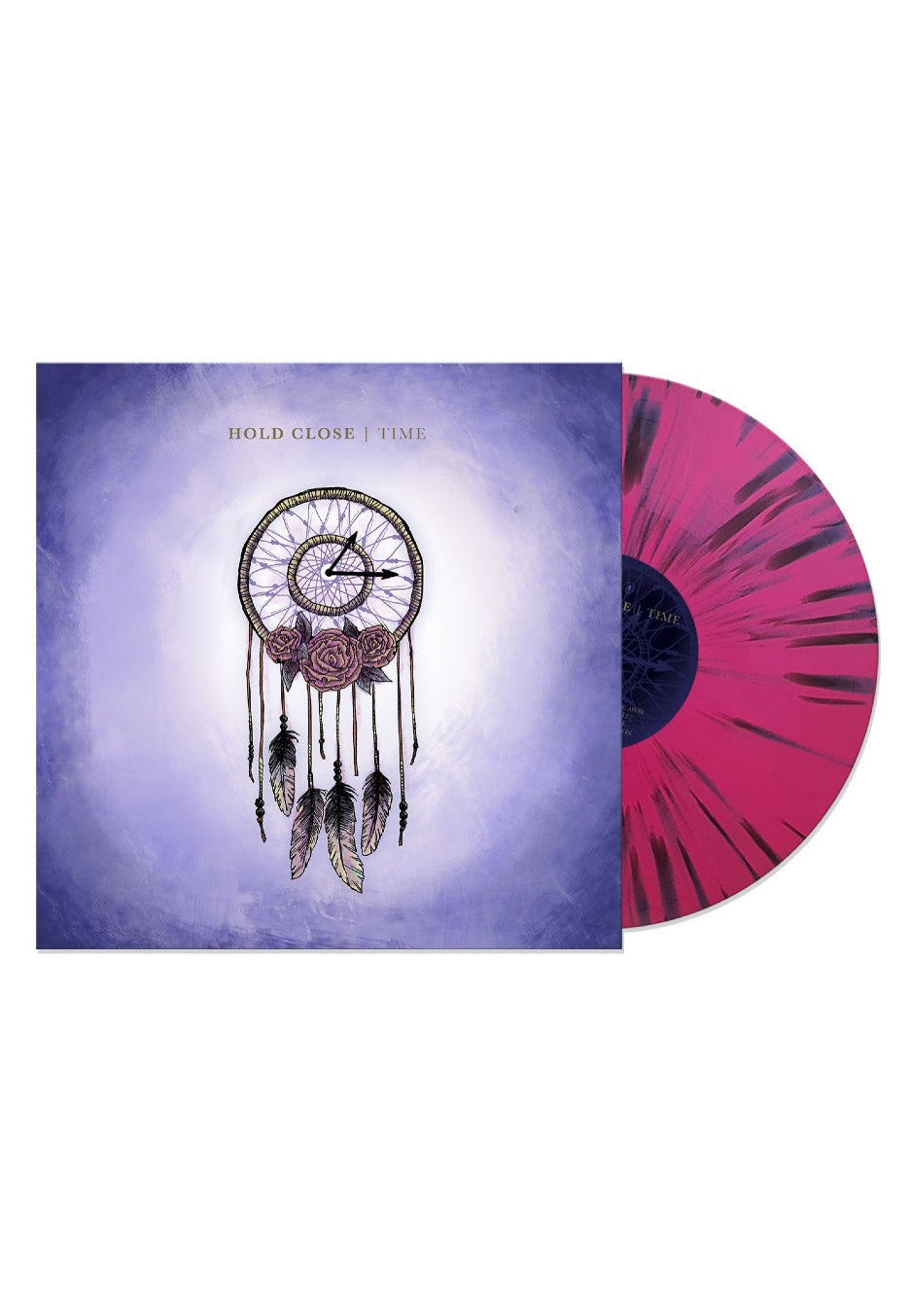 Hold Close - Time Pink Black - Splattered LP