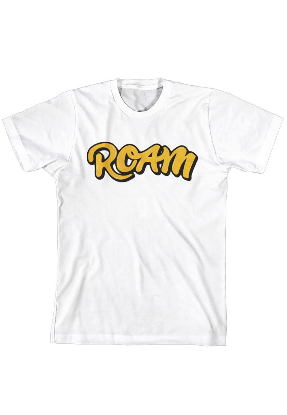 ROAM - Bubble Gold Logo White - T-Shirt | Men-Image