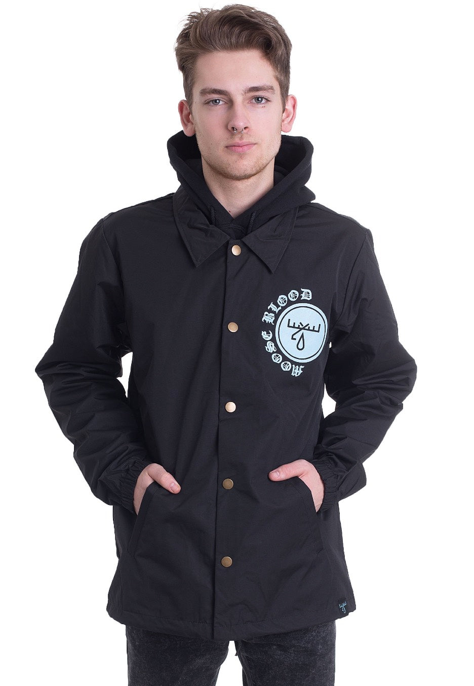 Moose Blood - Circle Logo - Windbreaker