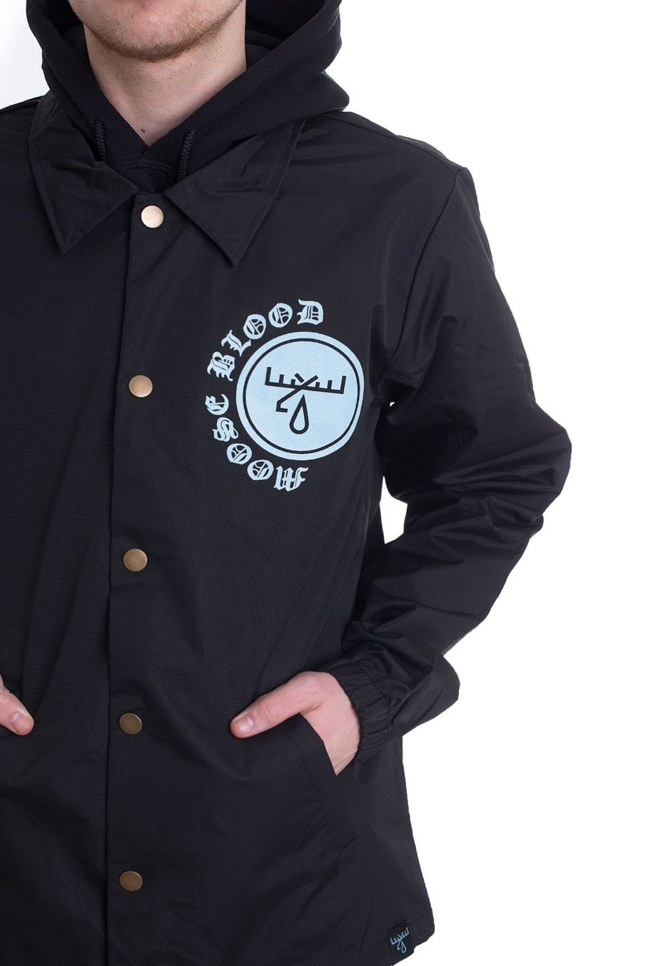 Moose Blood - Circle Logo - Windbreaker