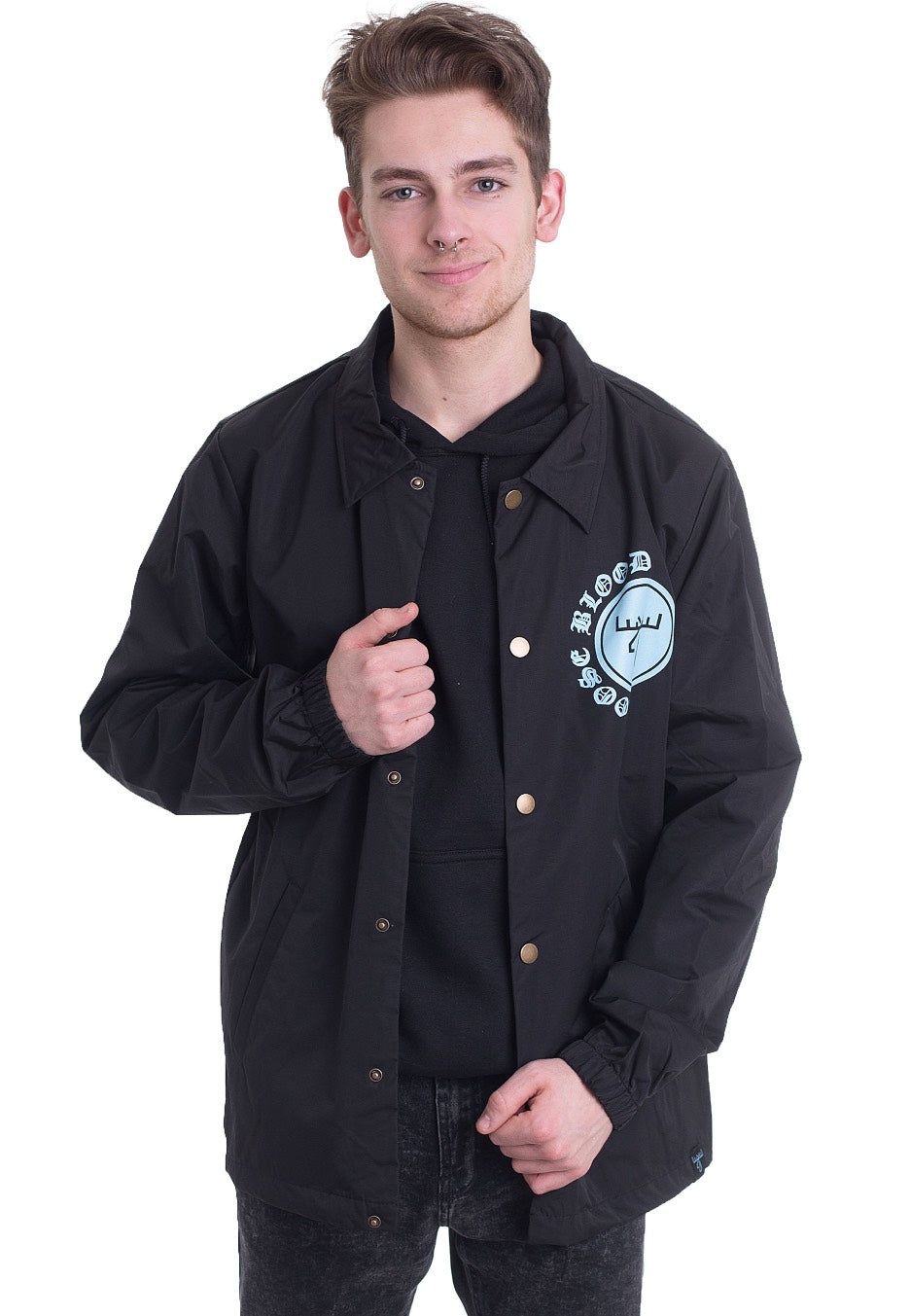 Moose Blood - Circle Logo - Windbreaker