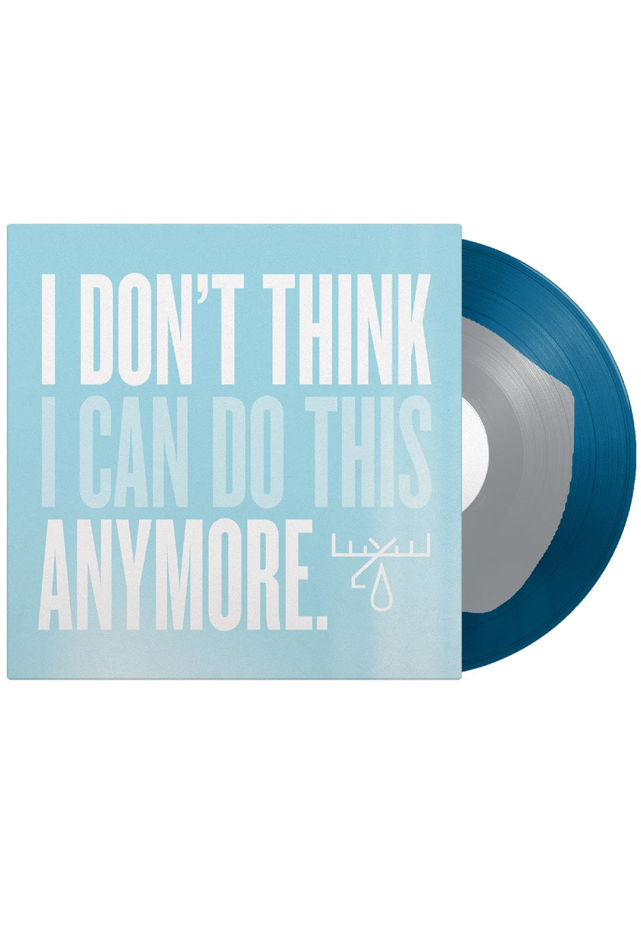 Moose Blood - I Don't Think I Can Do This Anymore Silver Inside Dark Blue - Colored LP | Neutral-Image