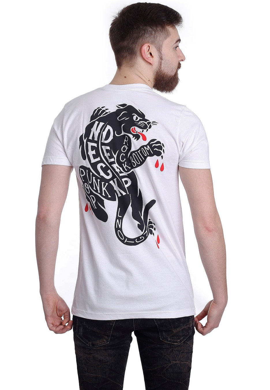 Neck Deep - Panther White - T-Shirt | Men-Image