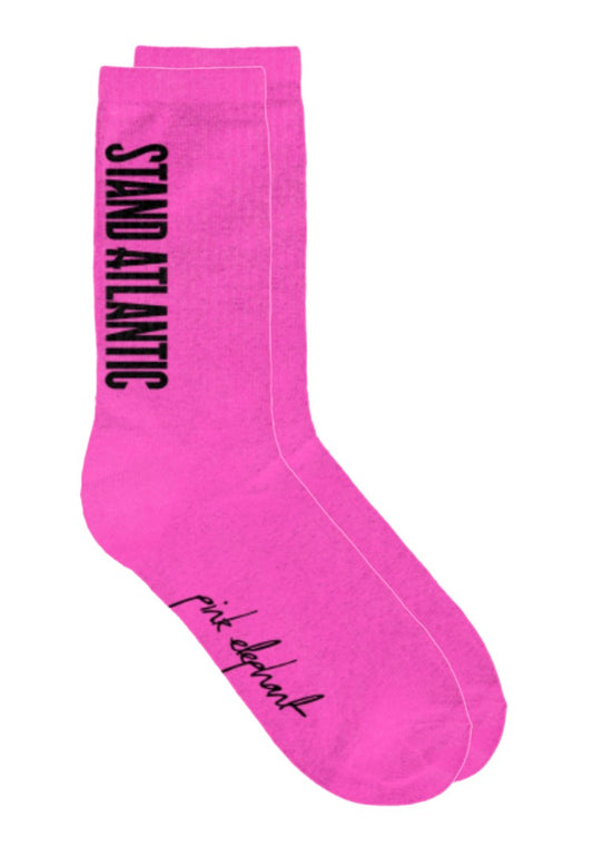 Stand Atlantic - Pink Elephant - Socks | Neutral-Image