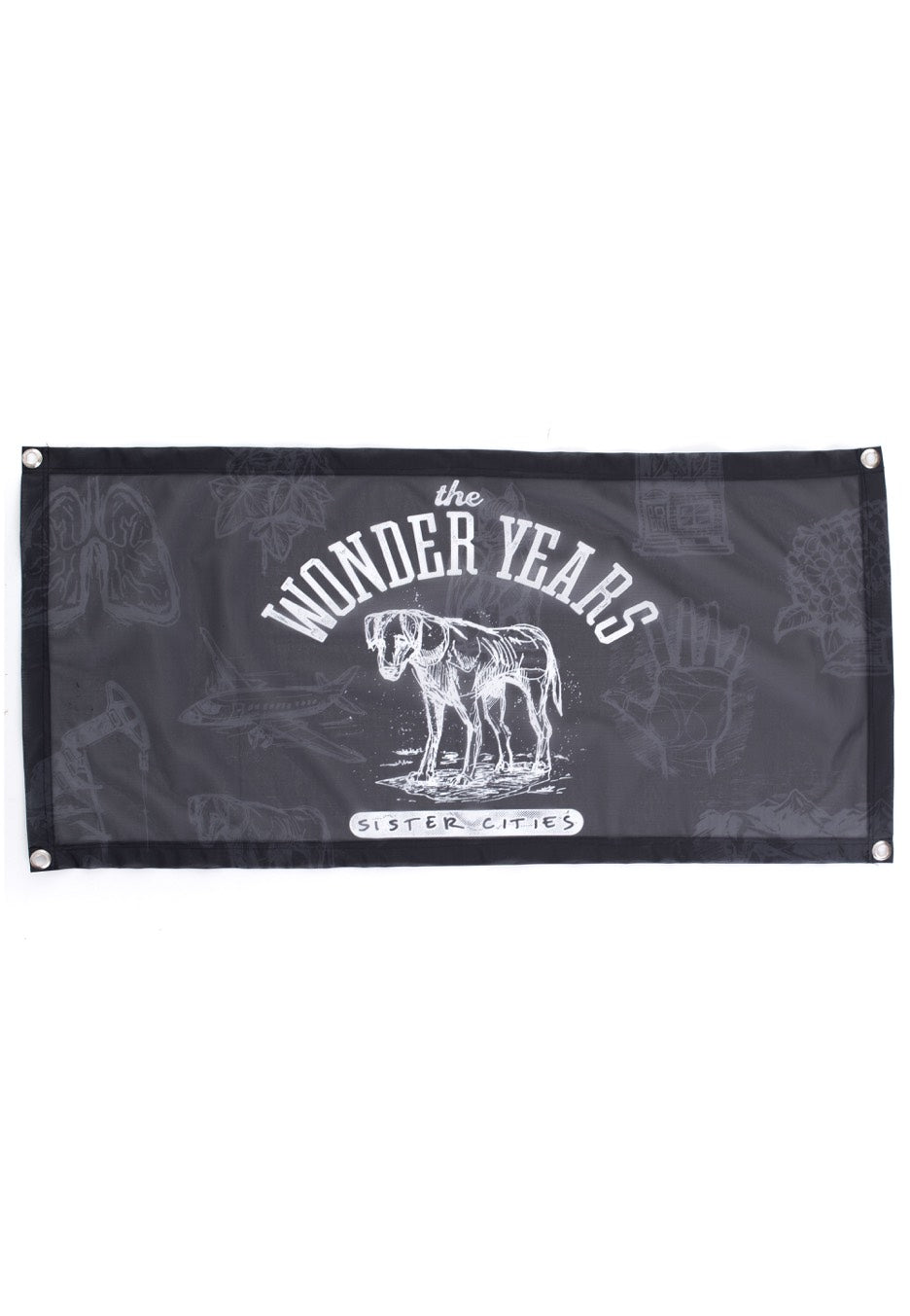 The Wonder Years - Sister Cities Cover - Flag | Neutral-Image