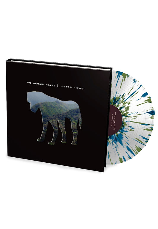 The Wonder Years - Sister Cities Limited Book Edition Mountain Range Splatter - Colored LP | Neutral-Image