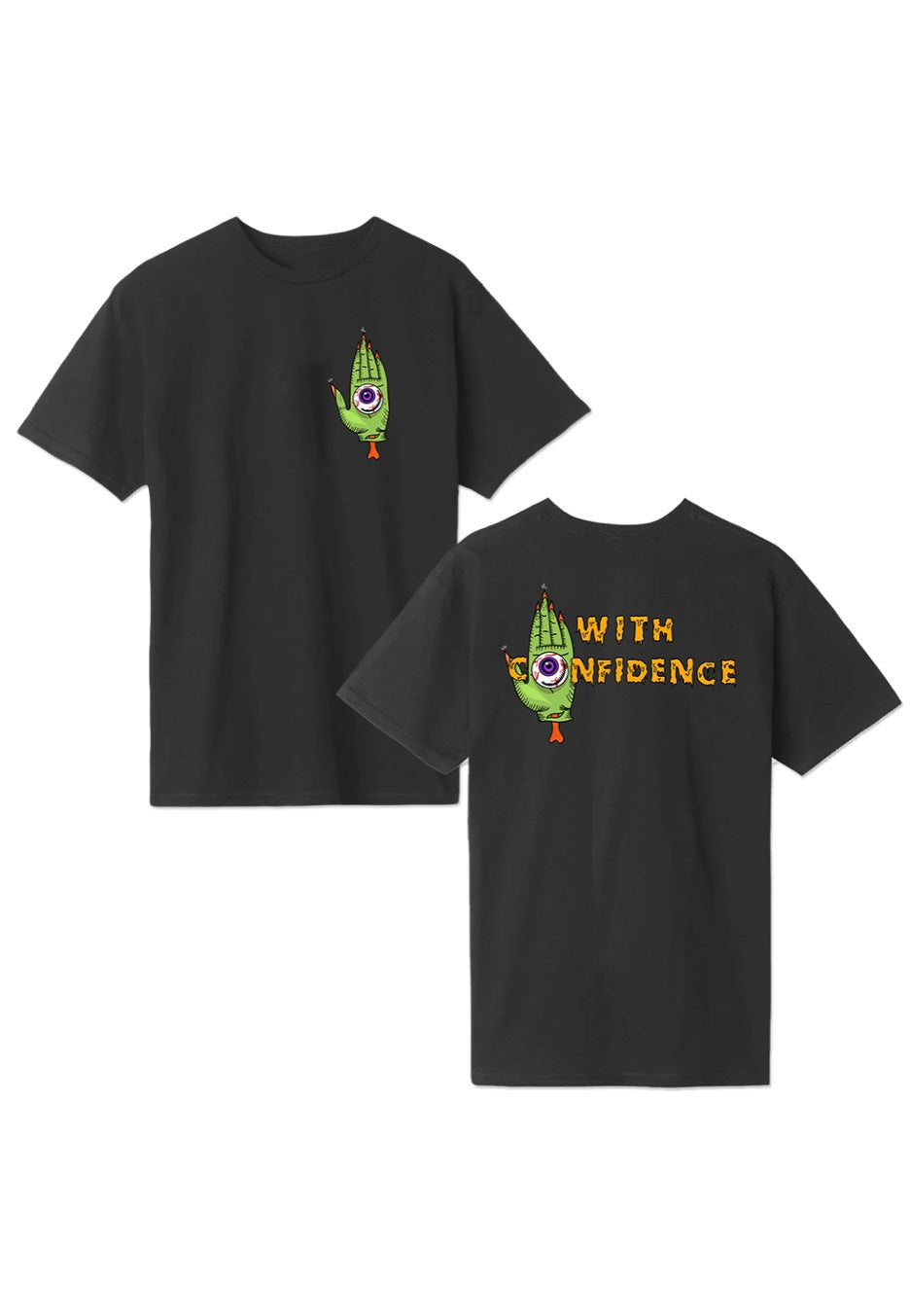 With Confidence - Witch Hand - T-Shirt | Men-Image