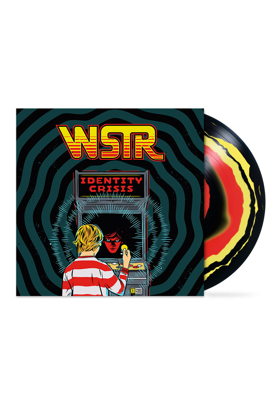 WSTR - Identity Crisis Black/Red/Yellow - Colored LP | Neutral-Image